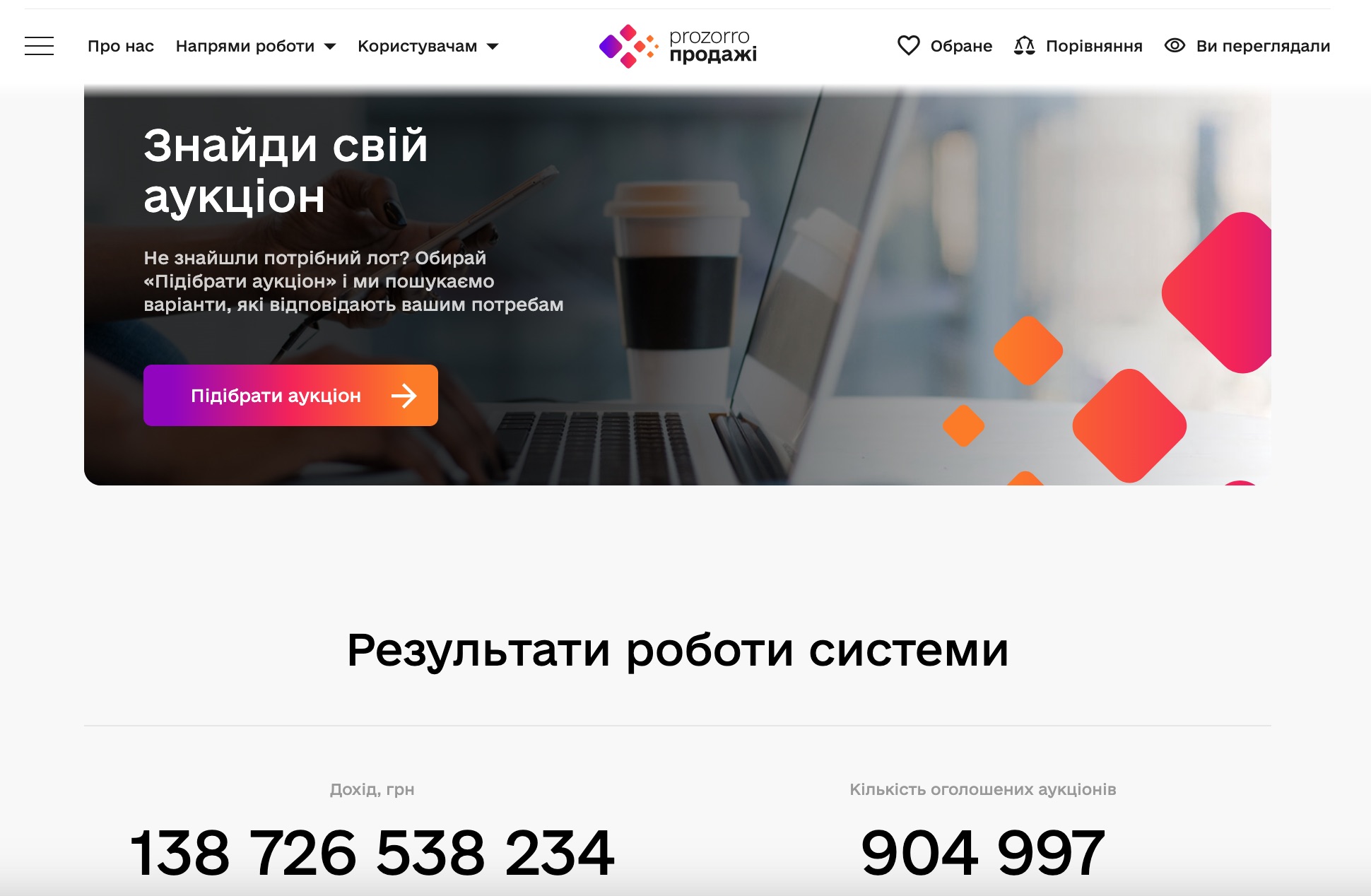Prozorro.Sale electronic auction system development case study